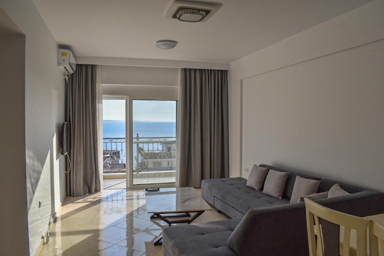 Paradise Apartment Sarande Bagian luar foto