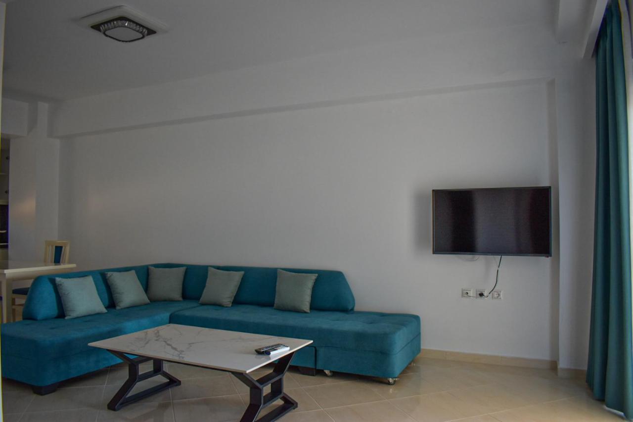 Paradise Apartment Sarande Bagian luar foto