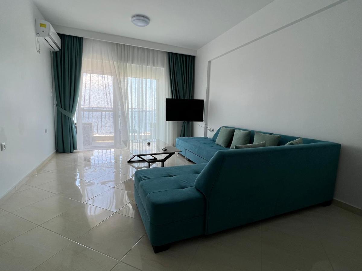 Paradise Apartment Sarande Bagian luar foto