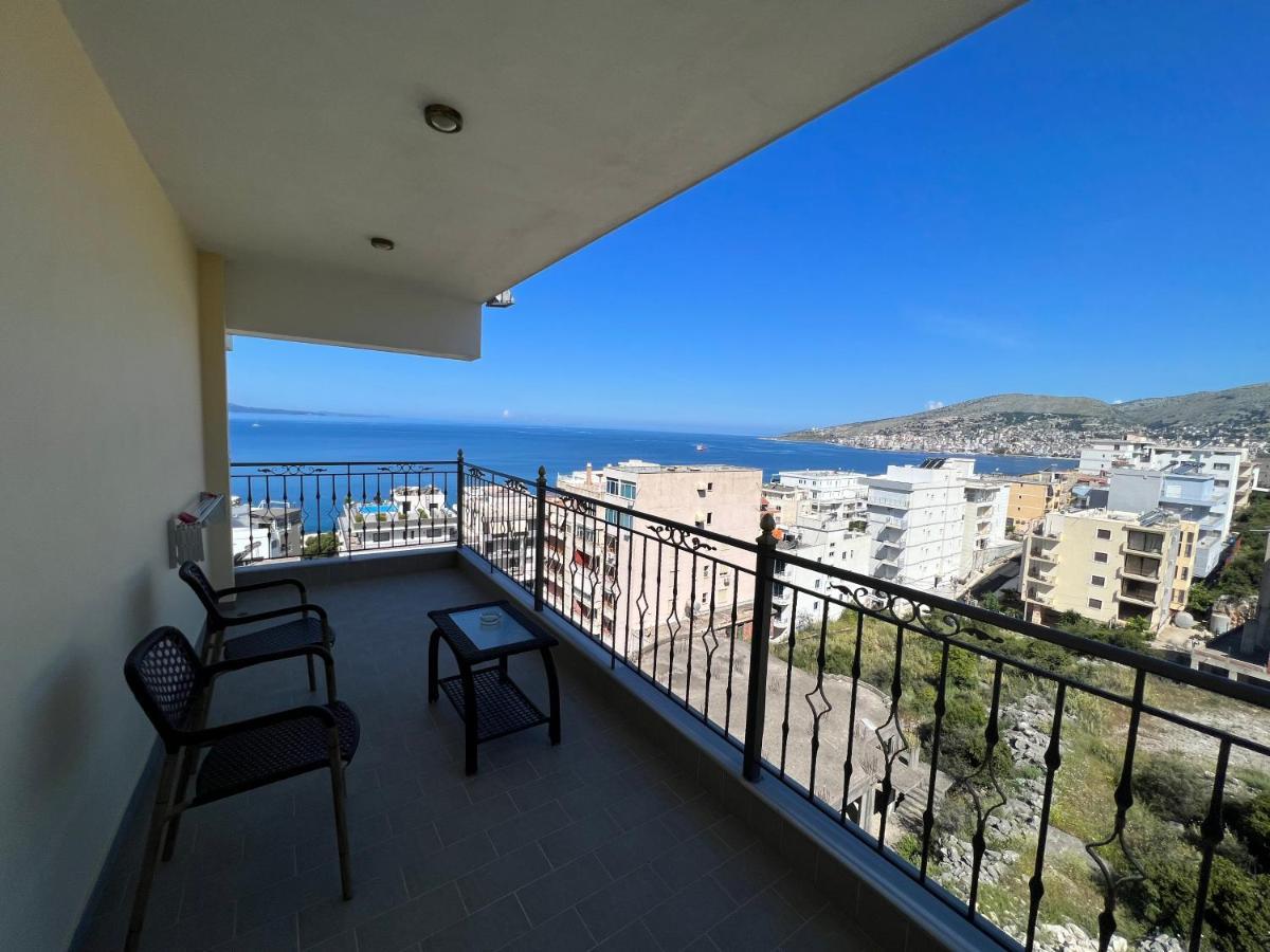 Paradise Apartment Sarande Bagian luar foto